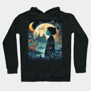 moon girl Hoodie